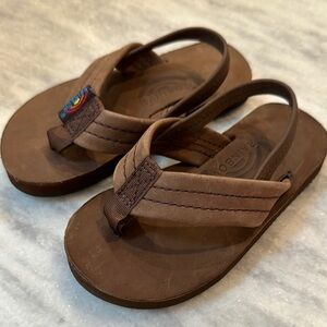 Brown Flip Flops